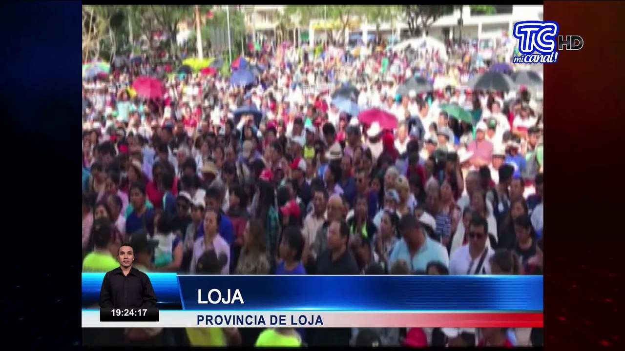"Virgen del cisne" llegó a Loja