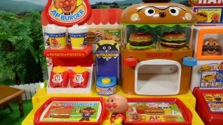 アンパンマンおもちゃ ハンバーガー屋さん / Super popular toy: Anpanman Hamburger Shop!