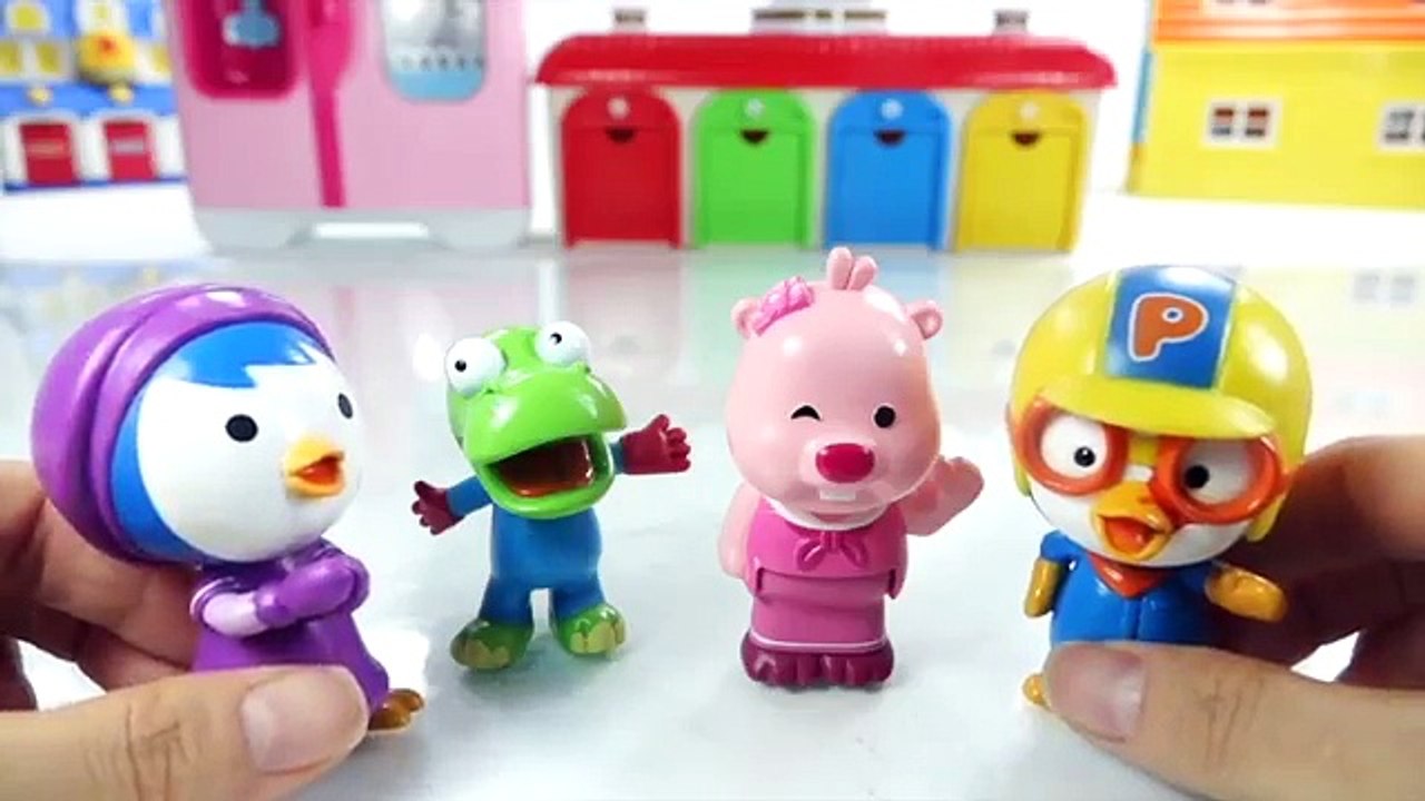 뽀로로 무지개 아이스크림 젤리 얼음무지개 푸딩 만들기 Rainbow Ice Cream Jelly Pudding Cooking Pororo Toy 토이튜브TV [T
