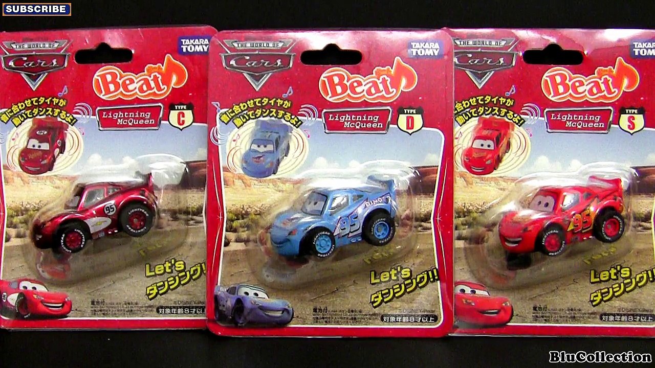 Tomica Dancing Lightning Mcqueen BEAT Disney Cars 2 Takara Tomy toys Using Tuners DJ Disco