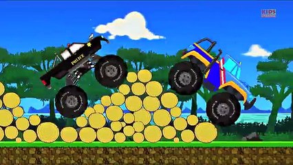Monster Truck | Police Chase | Police Car