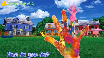 The Backyardigans Finger Family | Nursery Rhyme Lyrics.