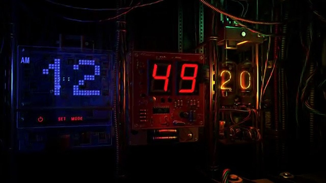 Digital Clock 3D Screensaver