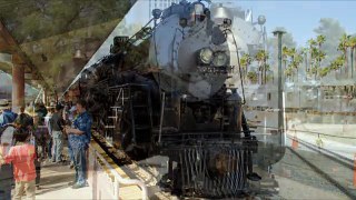 ATSF 3751 Steam Train to San Bernardino new