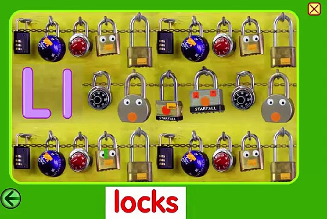 Starfall ABC Letter L