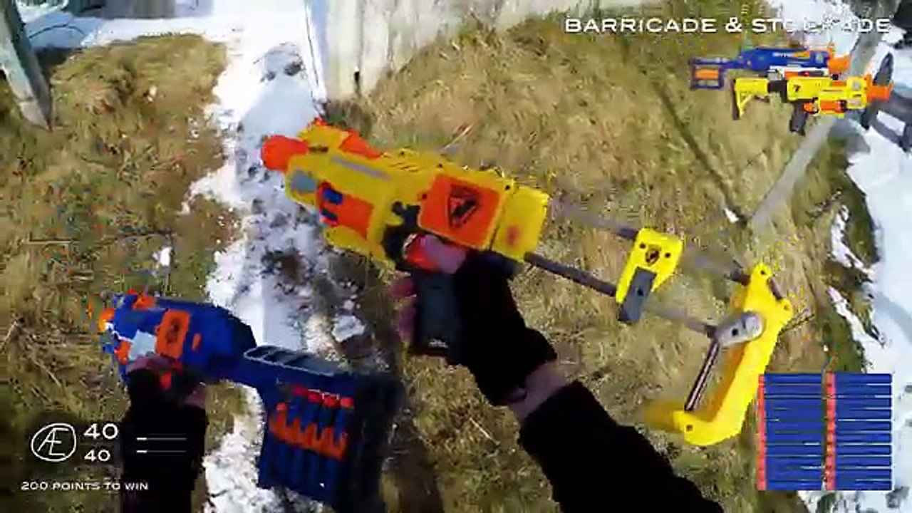 Nerf meets Call of Duty: Gun Game 6.0 | First Person in 4K!