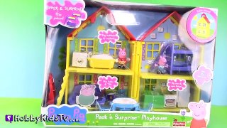 Peppa Pigs Toy House Review by HobbyKidsTV