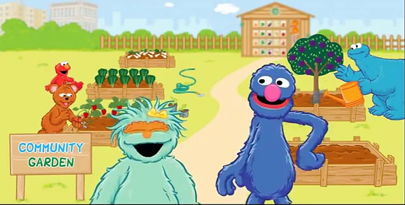 Grow Your Colors With Elmo Cookie Monster Little Bear Rosita And 
