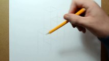 How to Draw Skyscrapers Optical Illusion