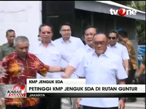 Petinggi KMP Jenguk Suryadharma Ali di Rutan Guntur