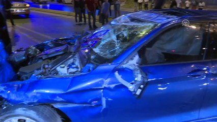 Beylikdüzü’nde trafik kazası: 1ölü 2 yaralı- İSTANBUL