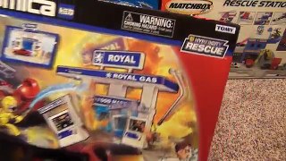 Tomica Gas Station Fire Hypercity Rescue Adventure Playset by Tomy Toys
