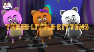 Three Little Kittens | Animation Rhymes Songs For Children