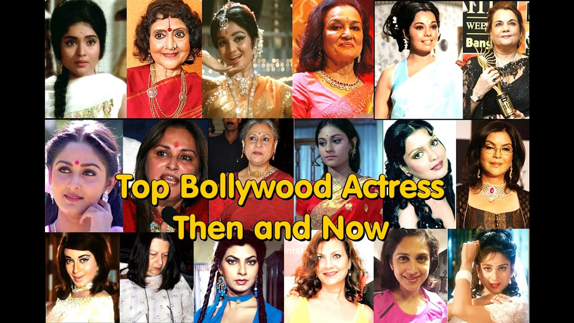 Bollywood Stars Then And Now