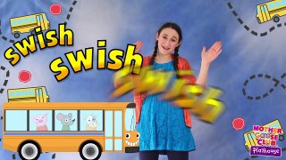 W Is for Wheels | The Wheels on the Bus #ReadAlong | Mother Goose Club Playhouse Kids Vide
