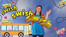 W Is for Wheels | The Wheels on the Bus #ReadAlong | Mother Goose Club Playhouse Kids Vide