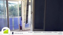 A louer - Appartement - Hyeres (83400) - 1 pièce - 17m²