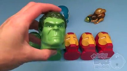 Marvel Avengers Surprise Egg Learn A Word! Spelling Words Starting With P! Lesson 2!