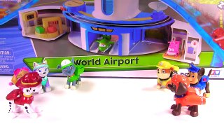 SUPER WINGS World Airport Playset Helps Paw Patrol Fly to Toy Surprise Island
