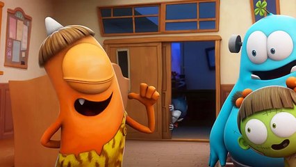 Funny Animated Cartoon | Spookiz Zizi The Cookie Monster | Cartoon for Children