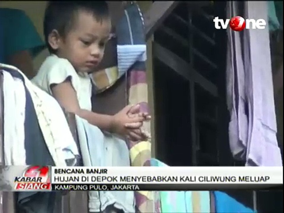 Banjir Kembali Rendam Kawasan Kampung Pulo