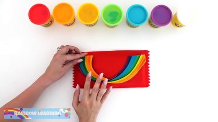 DIY How to Make Play Doh Skittles Pack Modelling Clay Learn Colors RL