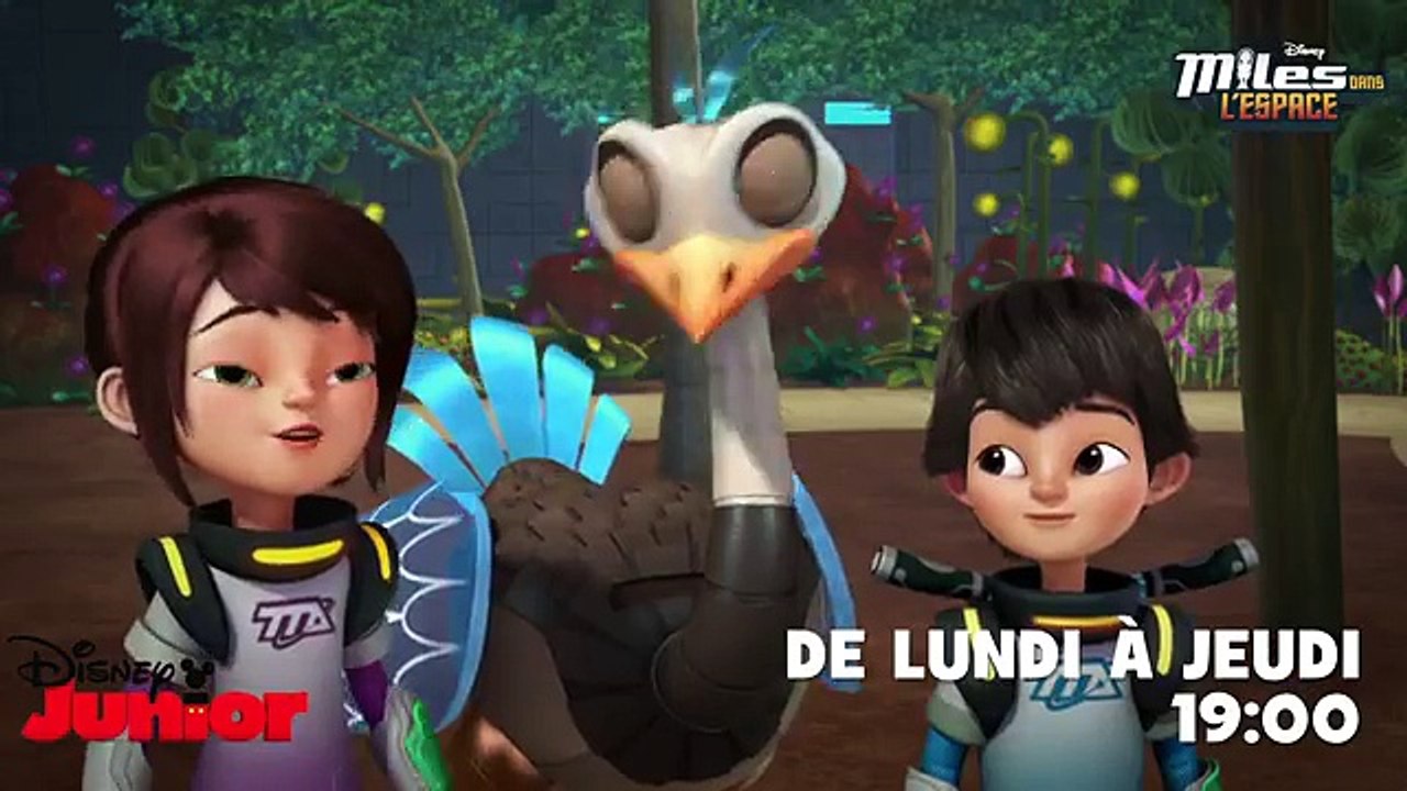 Miles dans lespace De lundi à jeudi à 19h sur Disney Junior !