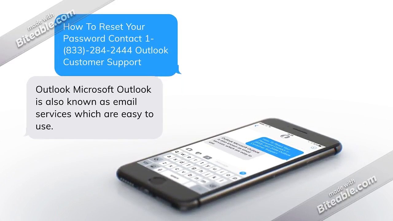 How To Reset Your Password Contact 1-(833)-284-2444 Outlook Customer Support