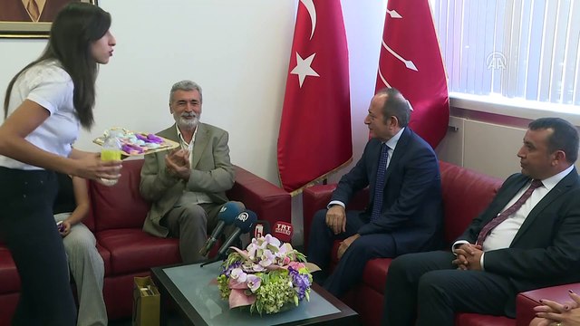 Siyasi partilerde bayramlaşma - HDP heyetinden CHP'ye ziyaret - ANKARA