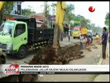 Ruas Jalan Jalur Mudik di Bondowoso Dilebarkan
