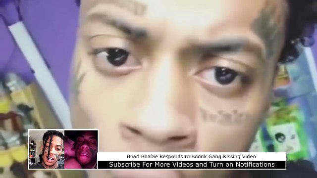 Bhad Bhabie Responds to Boonk Gang Kissing Video