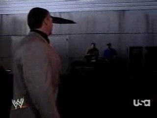 Mr McMahon's exploding limo