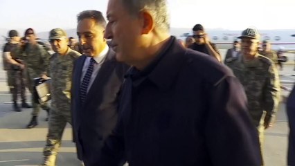 Bakan Akar ve komuta kademesinden Aktütün'e bayram ziyareti (1) - HAKKARİ