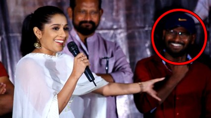 Anchor Rashmi Gautam Speech@Anthaku Minchi Movie Lyrical Song Release