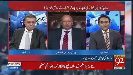 Dabang Response By Chaudhry Sarwar On Arif Nizami's Question About Governor House
