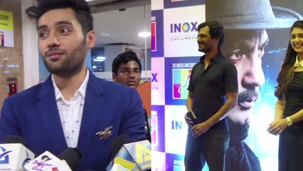 Nawazzudin, Utkarsh, Ishita & Anil Sharma At Promotion Of The Film Genius At R.City Moll