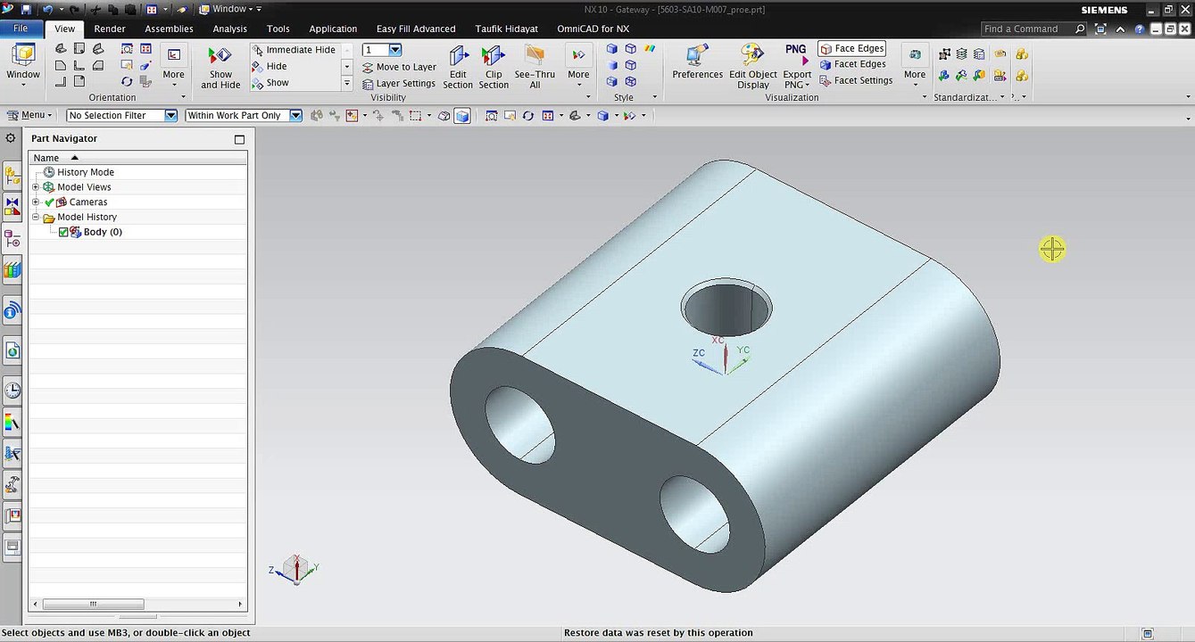 Hexahedral Meshing Method - Sample 1