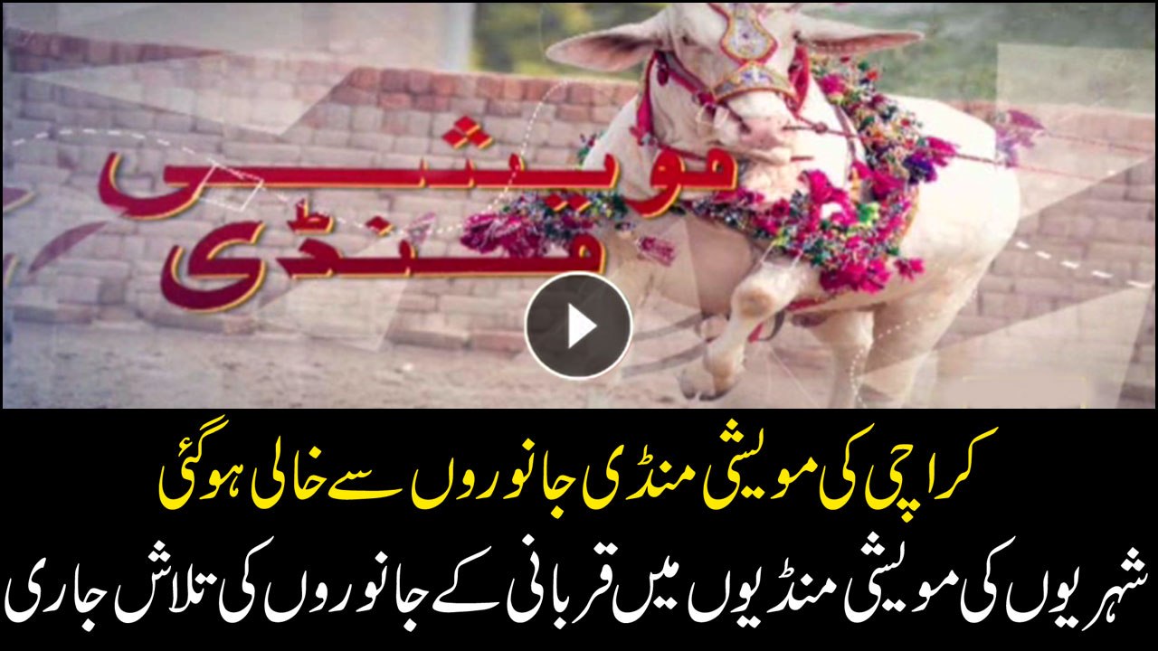 With Eid-ul-Azha around the corner, citizens facing shortage of sacrificial animals.