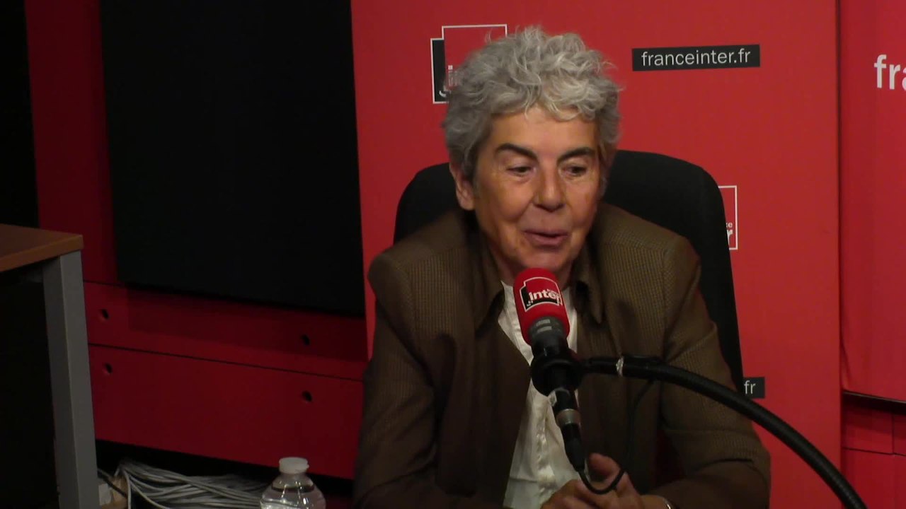 Chantal Delsol au micro d'Eric Delvaux