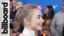 Sabrina Carpenter Talks Love of Rihanna, Remembers Aretha Franklin & More | MTV VMAs 2018