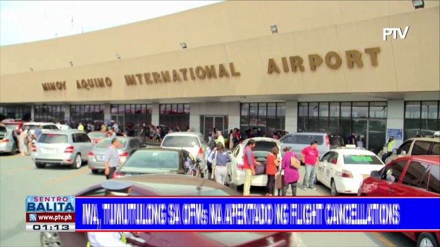 OWWA, tumutulong sa OFWs na apektado ng flight cancellations