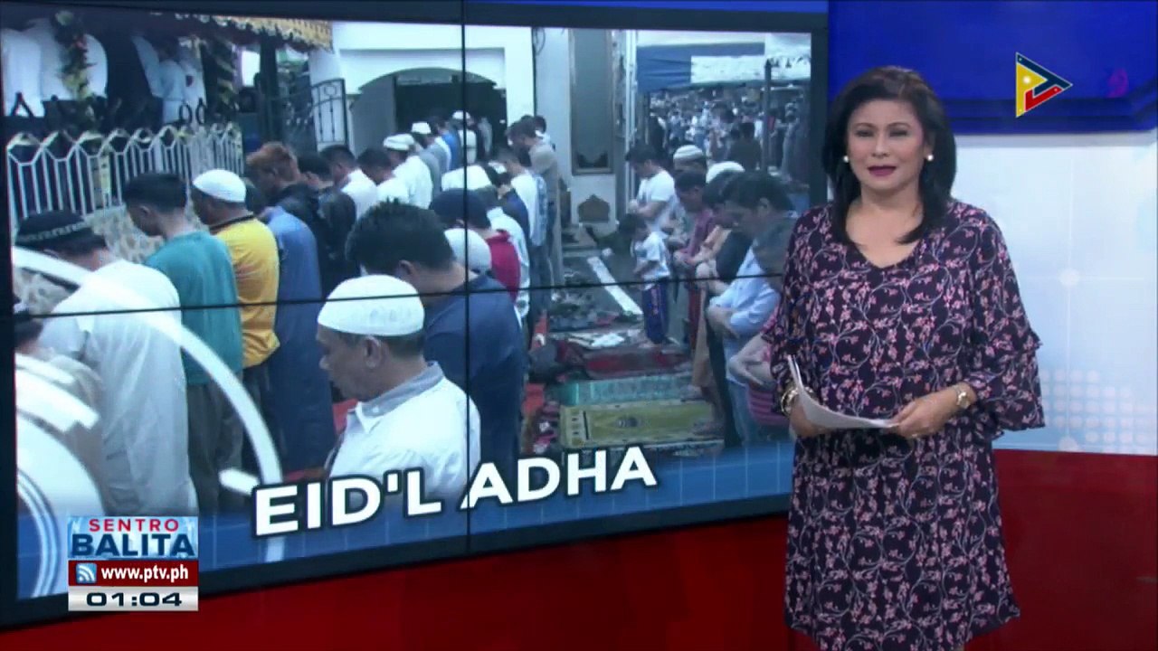 Pres. #Duterte, nakiisa sa paggunita ng Eid'l Adha