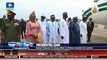 President Buhari Arrives Abuja After London VacationVideo Credit: Channels Television
