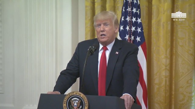 Donald Trump Repeatedly Thanks CBC Instead of CBP At Event Honoring Agents