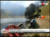 Ratusan Pendaki Gunung Padati Danau Ranu Kumbolo