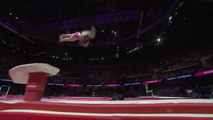 Angelina Simakova - VT TF - 2018 European Gymnastics Championships
