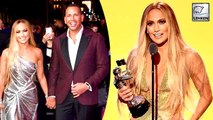 Jennifer Lopez Gushed About Alex Rodriguez In Emotional VMAs Speech