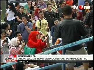 Ahok Tegur Djarot Terkait Permasalan di PRJ