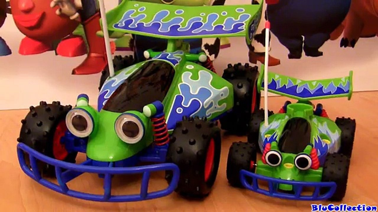 Woody with Turbo Rockets racing cars RCs Race Gear Gas and Go Disney Pixar Toy Story 3