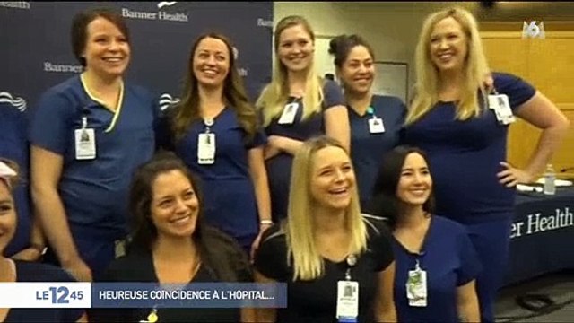 Insolite : Aux Etats-Unis, 16 infirmières d'un même hôpital tombent enceinte... en même temps ! Regardez